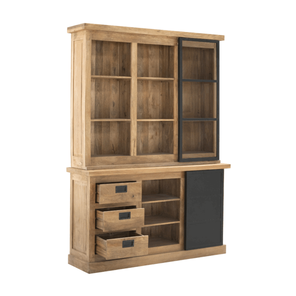 Nashville Vitrinekast | 160 cm - Afbeelding 14