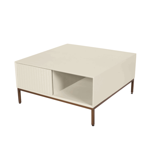 Salontafel Madison Sand | 80 cm | Vierkant - Afbeelding 14