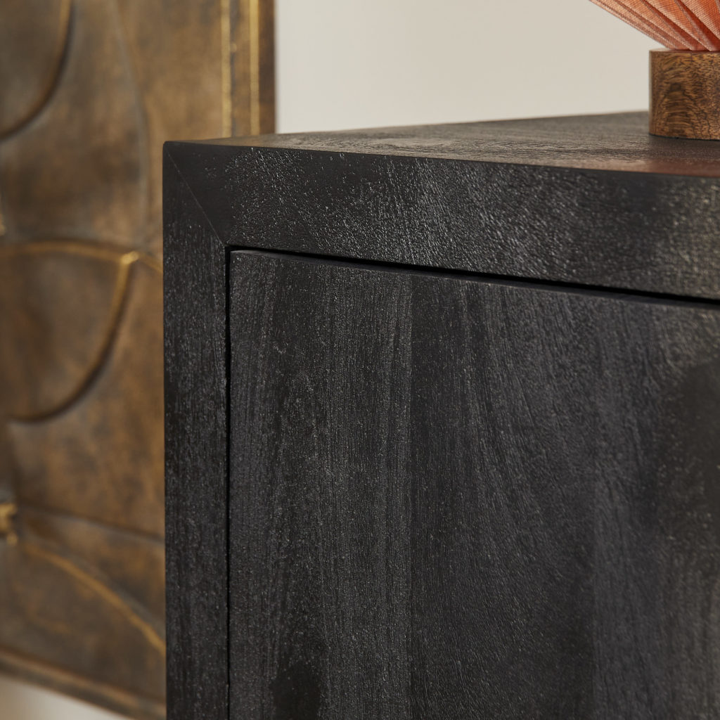 Dressoir Brussel Black 3 deurs | 150 cm - Afbeelding 3