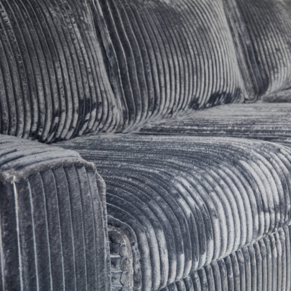 MySofa hoekbank Teddy | Antraciet | 5 jaar garantie | 2,5 zits + Divan Rechts - Afbeelding 3
