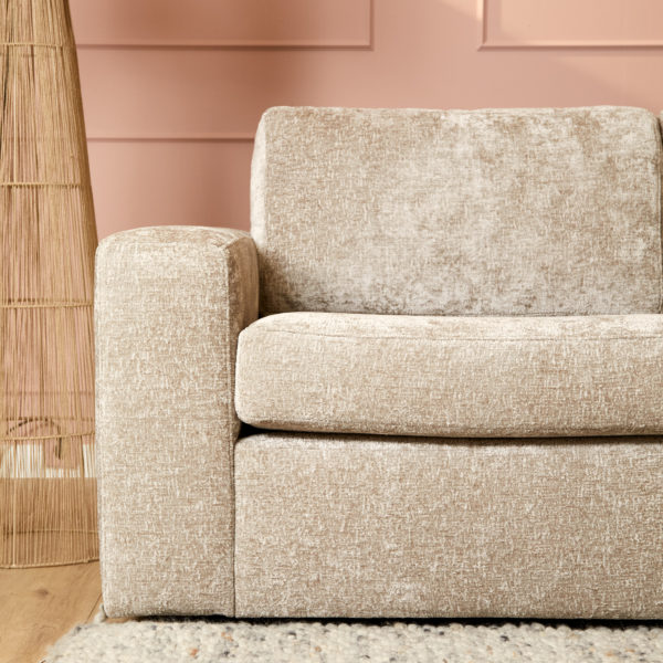 MySofa Alma | Beige | 2,5 zits + Divan Rechts | 5 jaar garantie - Afbeelding 3