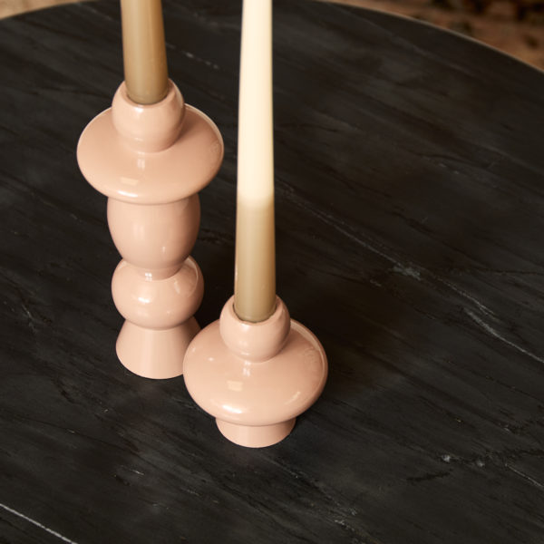 Salontafel Nova | Set van 2 | Rond | Zwart marmer - Afbeelding 3