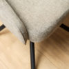 Eetkamerstoel Hanna | Ash Grey | Met armleuning - Afbeelding 3
