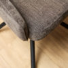 Eetkamerstoel Hanna | Charcoal Brown | Met armleuning - Afbeelding 3