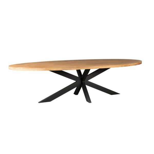 Eetkamertafel Denver | Ovaal | Mangohout | 300 cm - Afbeelding 3