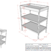 DINO kinderkamer set in wit - Afbeelding 3