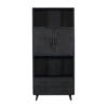 Boekenkast Omaha Black | 90 cm - Afbeelding 3