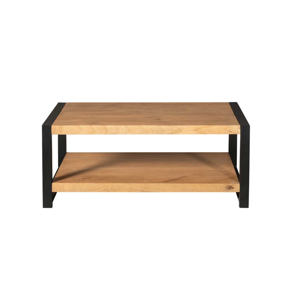 Salontafel Boaz met onderblad | 110 cm - Afbeelding 3