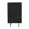 Kabinet Kast Brandy Black | 1 deur 1 lade - Afbeelding 3