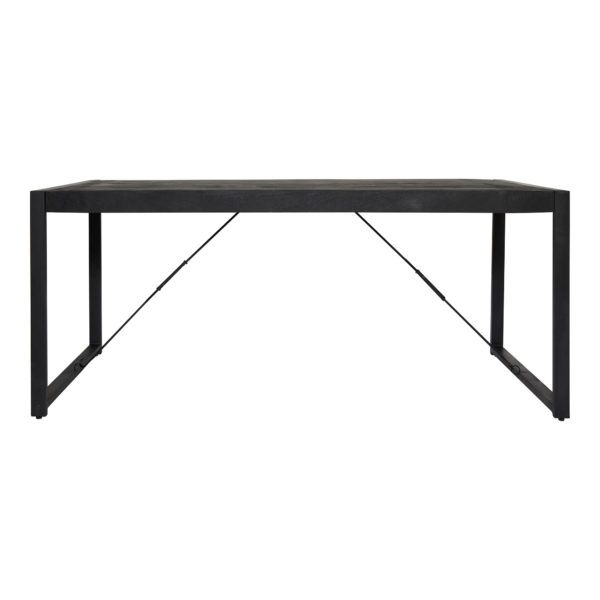 Eettafel Boaz Black | 180 cm - Afbeelding 3