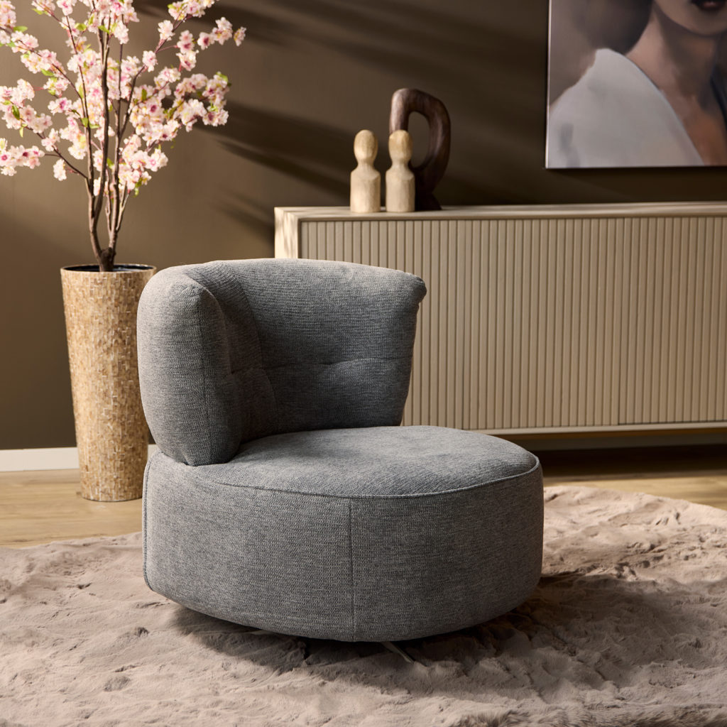 Fauteuil Fien | Grijs - Afbeelding 3