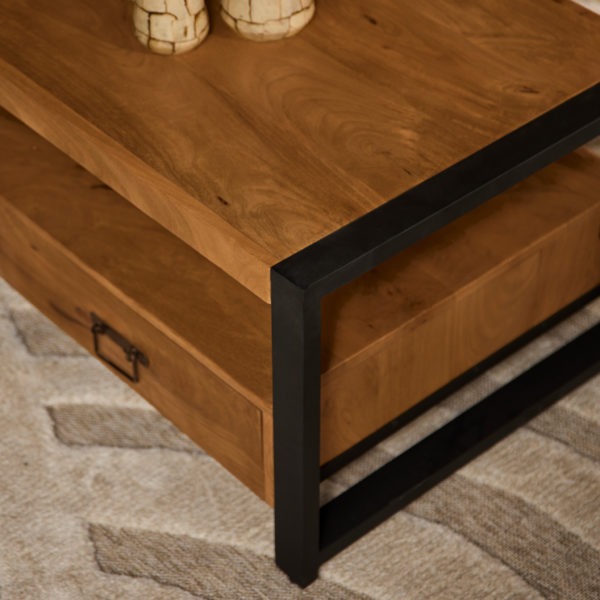 Salontafel Boaz met 4 lades | 120 cm - Afbeelding 3