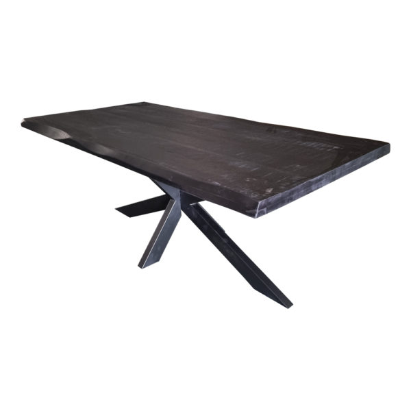 Boomstamtafel Boston Black | 160 cm - Afbeelding 3