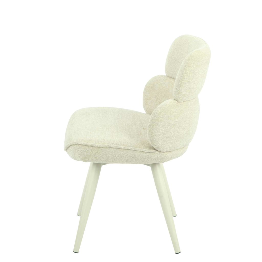 Eetkamerstoel Abby | Beige - Afbeelding 3