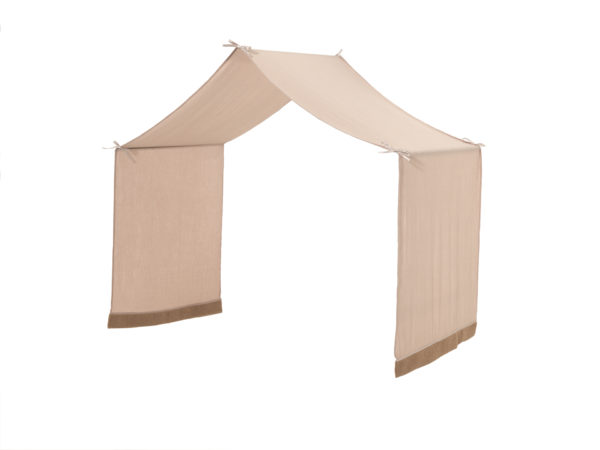 FORREST huisbed in eik met rolbed en textielset. - Afbeelding 3