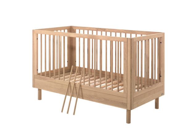 FORREST BABYBED 70x140cm + OMBOUW TODDLER EIK - Afbeelding 3