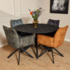 Eetkamerstoel Dani | Velvet Gold - Afbeelding 3
