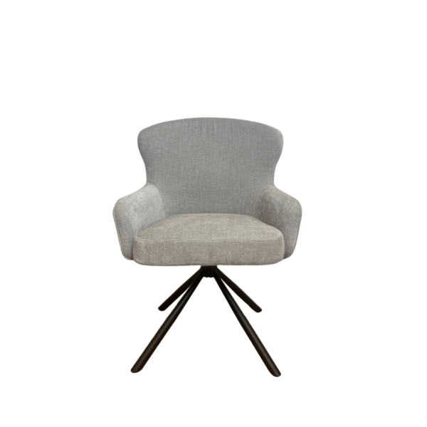 Eetkamerstoel Hanna | Ash Grey | Met armleuning - Afbeelding 4
