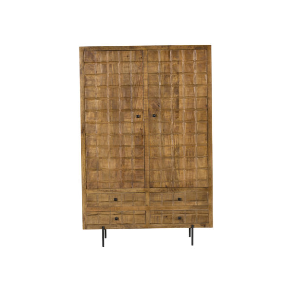 Kabinet Brandy | 2 deuren 4 lades - Afbeelding 4