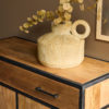 Kabinet kast Denver | Mangohout en staal | 100 cm - Afbeelding 4
