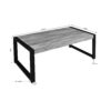 Salontafel Boaz | 110 cm - Afbeelding 4