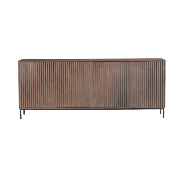 Dressoir Madison Walnoot  | 210 cm - Afbeelding 4