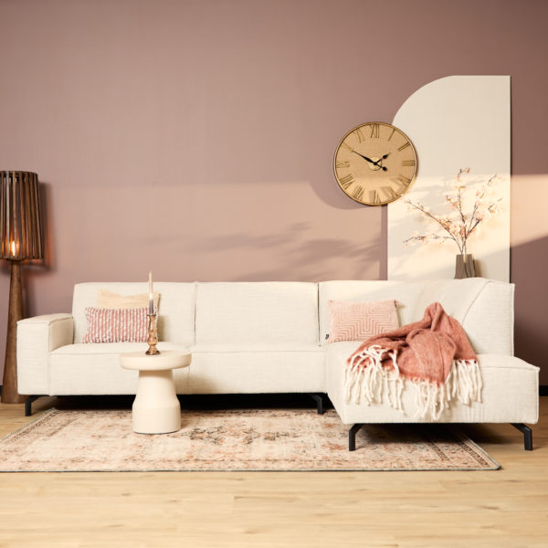 MySofa Floris | 2,5 zits + Divan Rechts | Beige | Baltimore - Afbeelding 4