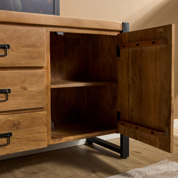 Dressoir Boaz 200 cm - Afbeelding 4