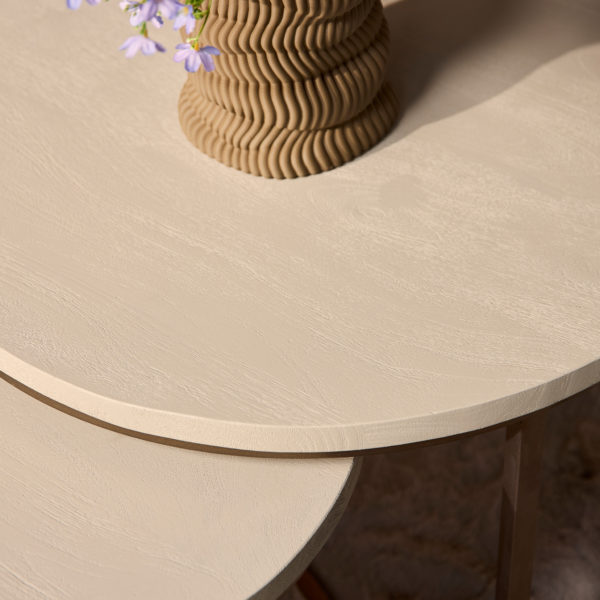 Salontafel Madison Sand | 70 cm | set van 3 - Afbeelding 4
