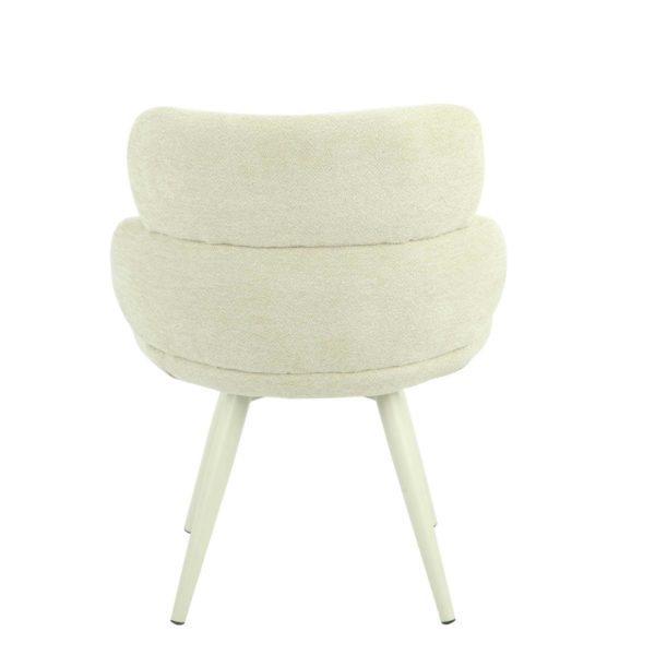 Eetkamerstoel Abby | Beige - Afbeelding 4