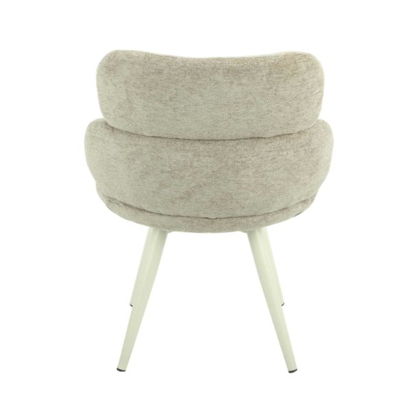 Eetkamerstoel Abby | Taupe - Afbeelding 4