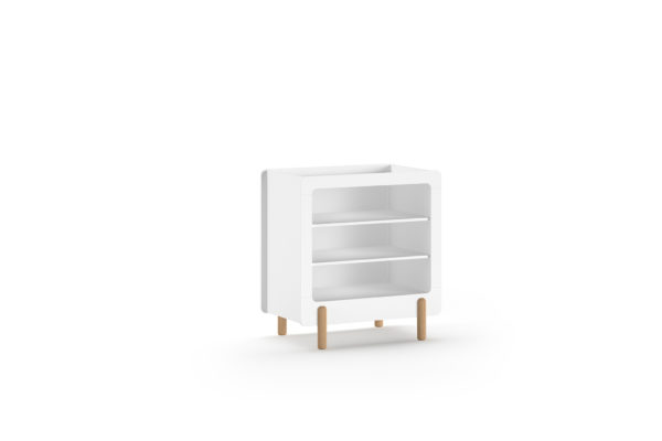 SMILE babybed met commode en verzorgingskussen. - Afbeelding 4
