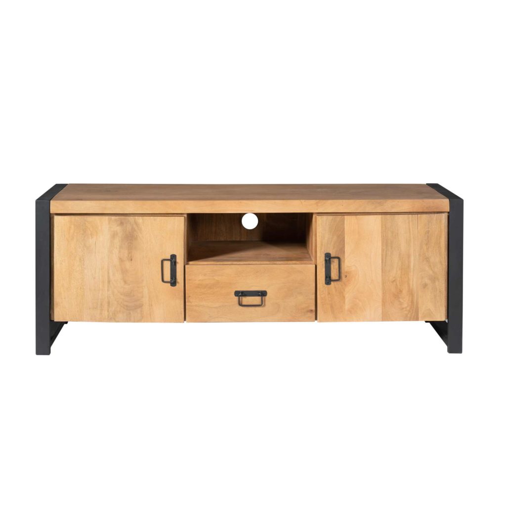 Tv meubel Boaz 150 cm | Twee deuren en een lade - Afbeelding 4