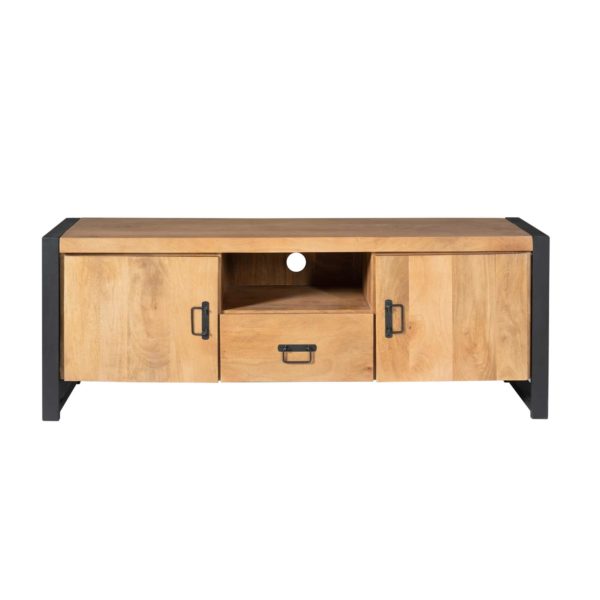 Tv meubel Boaz 150 cm | Twee deuren en een lade - Afbeelding 4