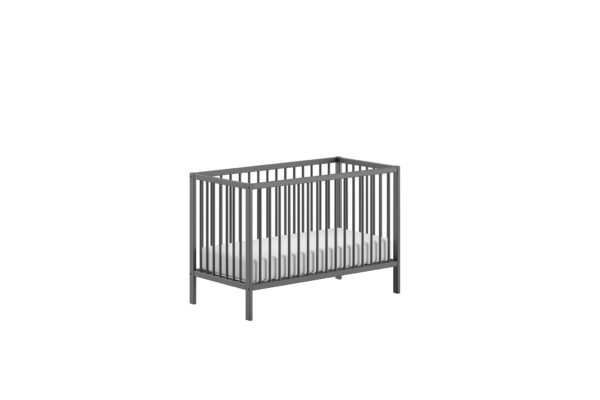 DINO BABYBED 60x120 CM ANTRACIET - Afbeelding 4