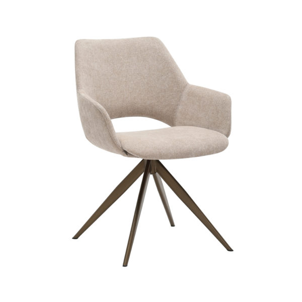 Eetkamerstoel Daisy | Beige - Afbeelding 4