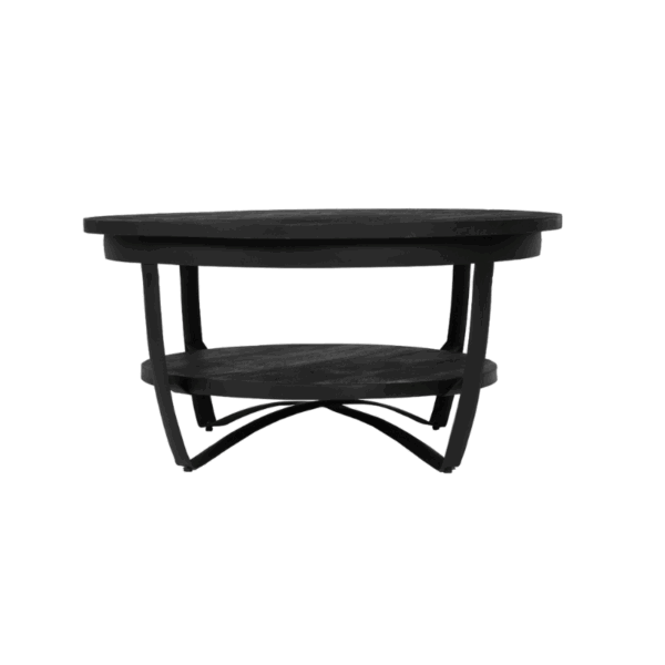 Salontafel Paras Black | 90 cm - Afbeelding 4