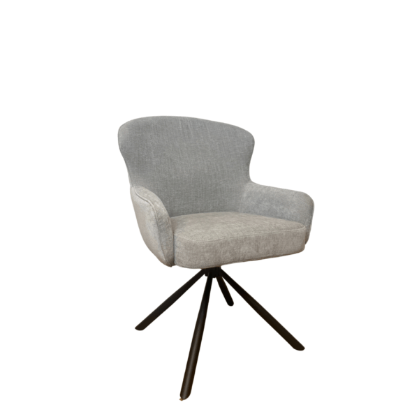 Eetkamerstoel Hanna | Ash Grey | Met armleuning - Afbeelding 5