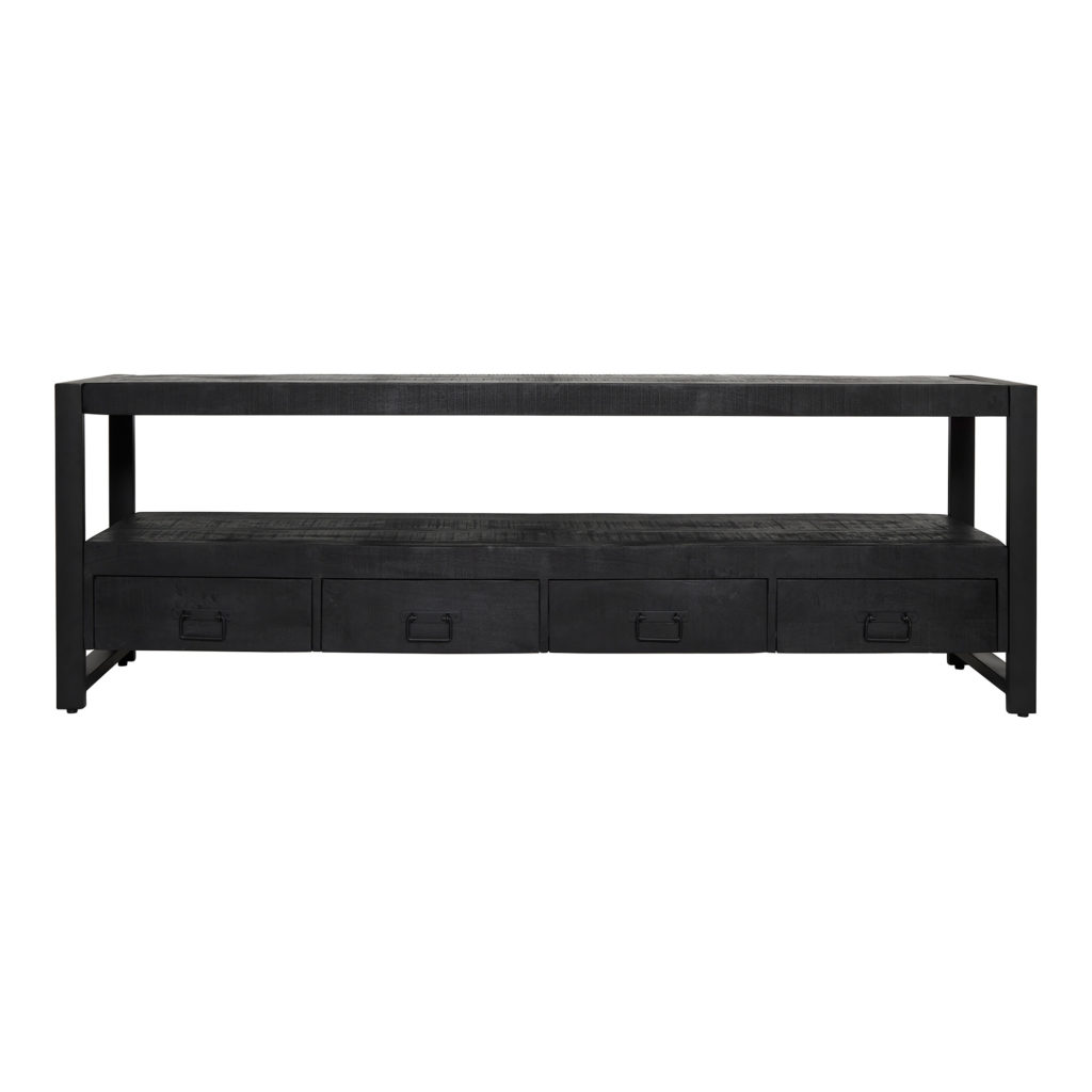 Tv meubel Boaz Black | 180 cm - Afbeelding 5