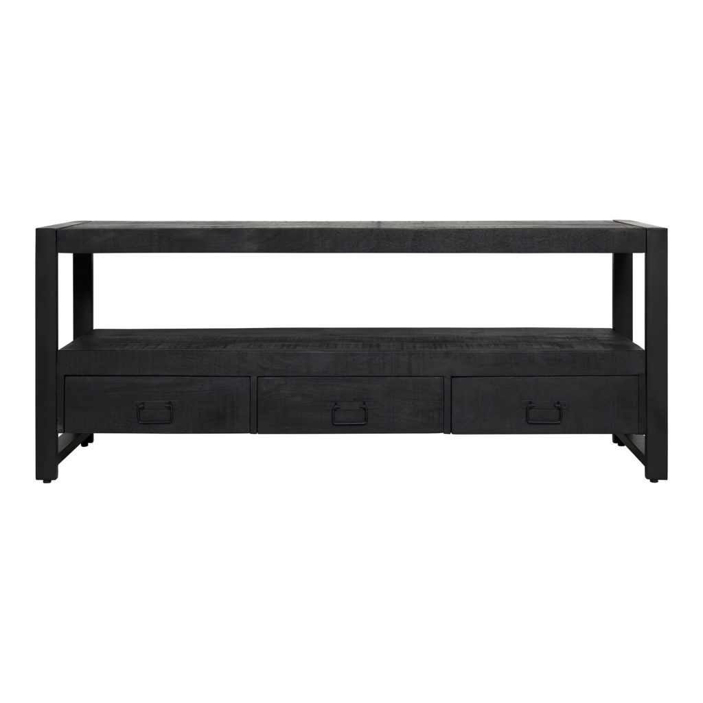 Tv meubel Boaz Black | 150 cm - Afbeelding 5