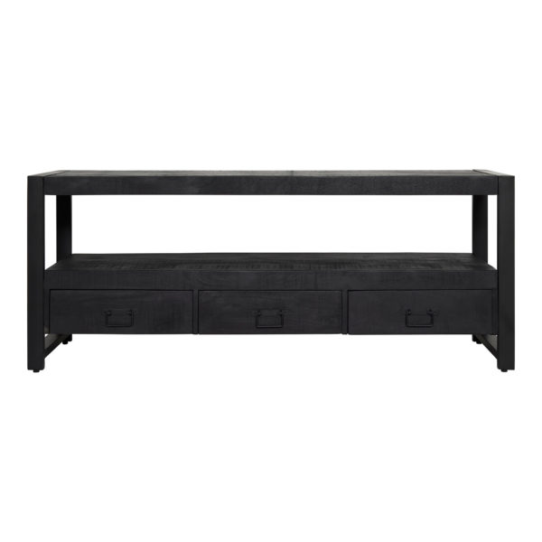 Tv meubel Boaz Black | 150 cm - Afbeelding 5