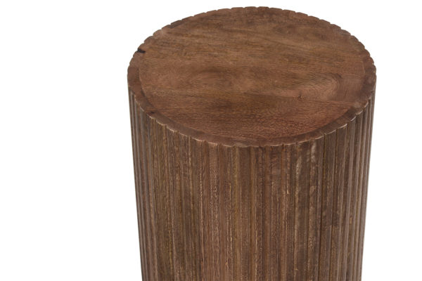 Bijzettafel 'Victor' Mango hout Lichtbruin - Afbeelding 5