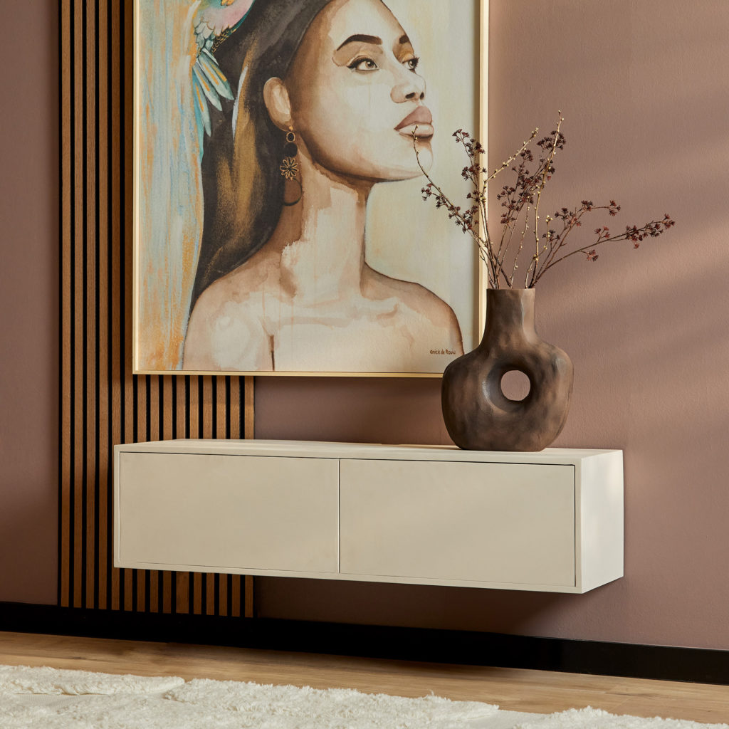 Zwevend tv meubel Vision Sand | 120 cm - Afbeelding 5