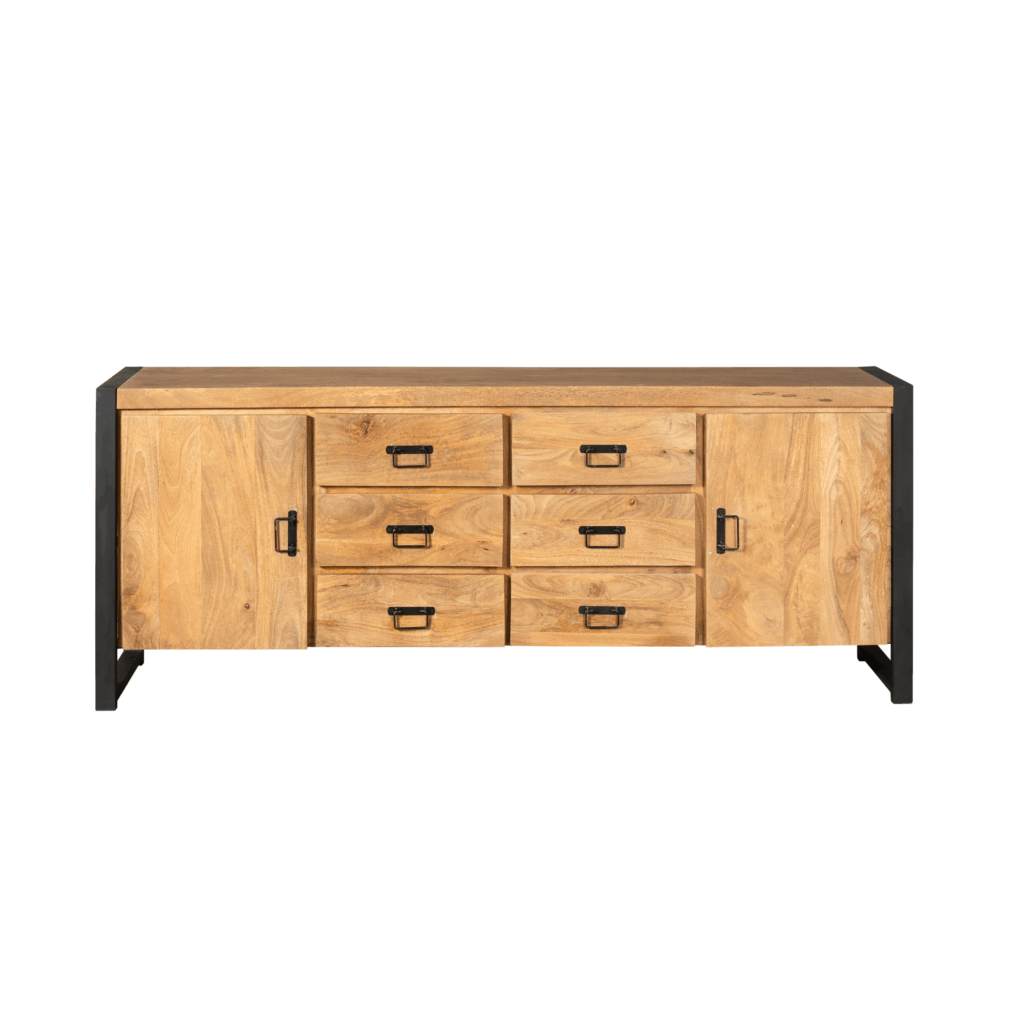 Dressoir Boaz 200 cm - Afbeelding 5
