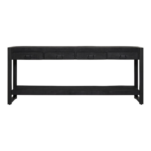 Sidetable Boaz Black | 180 cm - Afbeelding 5