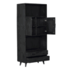 Boekenkast Omaha Black | 90 cm - Afbeelding 5