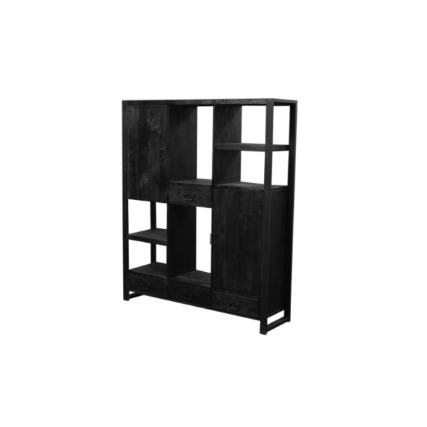 Vakkenkast Boaz Black - Afbeelding 5