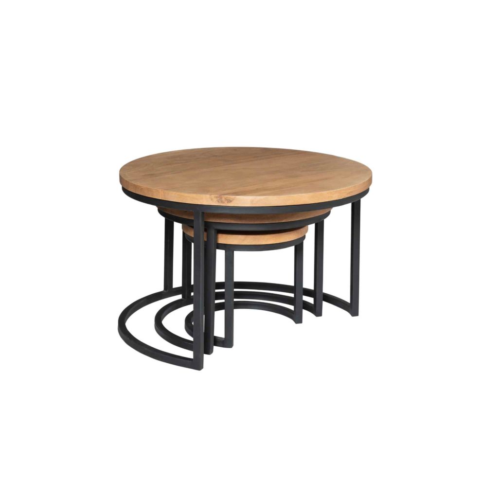 Salontafel Denver | Set van 3 | Rond - Afbeelding 5