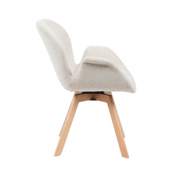 Eetkamerstoel Jesse | Beige - Afbeelding 5