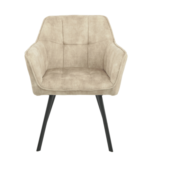 Eetkamerstoel Emma | Velvet Taupe - Afbeelding 5